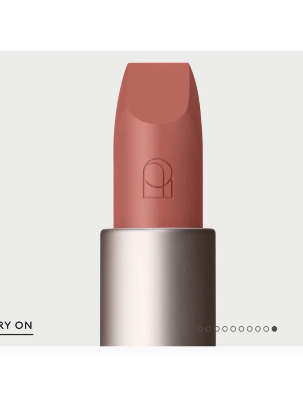 FREE w/purchase Rose Inc Satin Lip Colour Rich Refillable Lipstick in Besotted - Picture 5 of 8